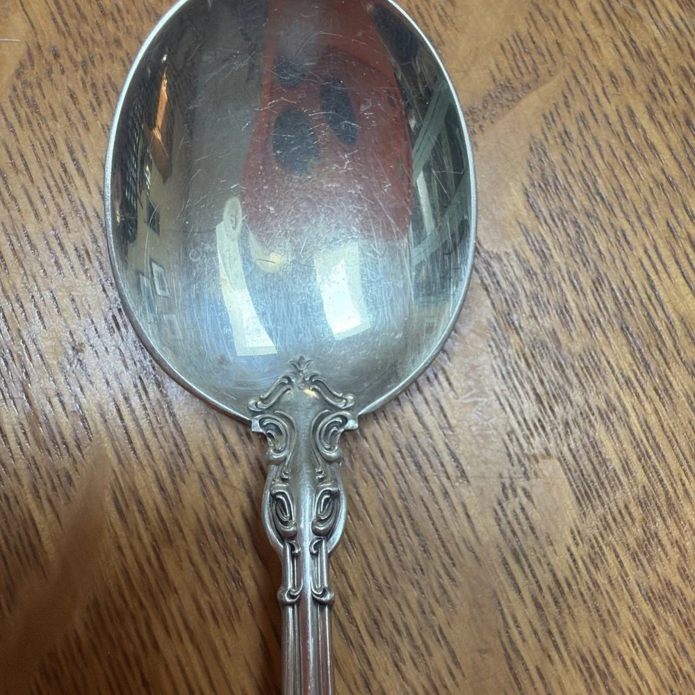 Gorham Chantilly Sterling Silver Round Bowl Soup Spoon 6 3/8